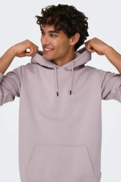 Sudadera felpada con capucha