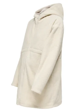 Sudadera larga borrego maternity