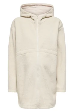 Sudadera larga borrego maternity