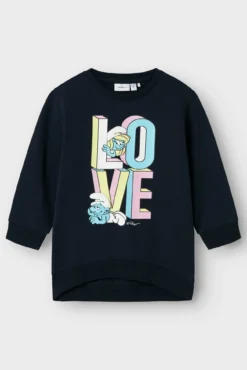 Sudadera larga Los Pitufos