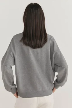 Sudadera lisa strass