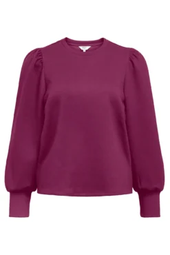 Sudadera manga abullonada