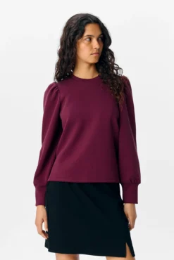Sudadera manga abullonada
