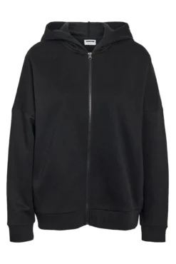 Sudadera oversize cremallera capucha