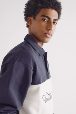 Sudadera polo block