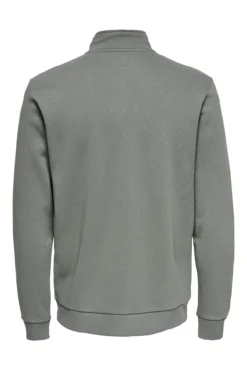 Sudadera regular con cremallera