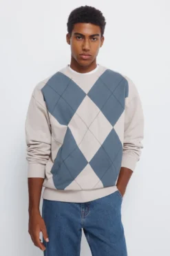 Sudadera rombos