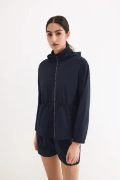 Sudadera tejido técnico peplum
