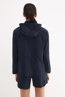 Sudadera tejido técnico peplum