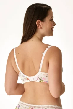 Sujetador aros relleno floral