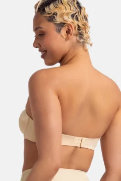 Sujetador bandeau con aro