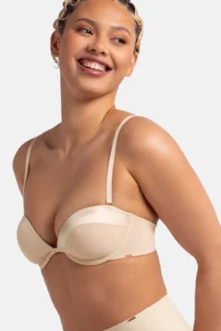 Sujetador bandeau con aro