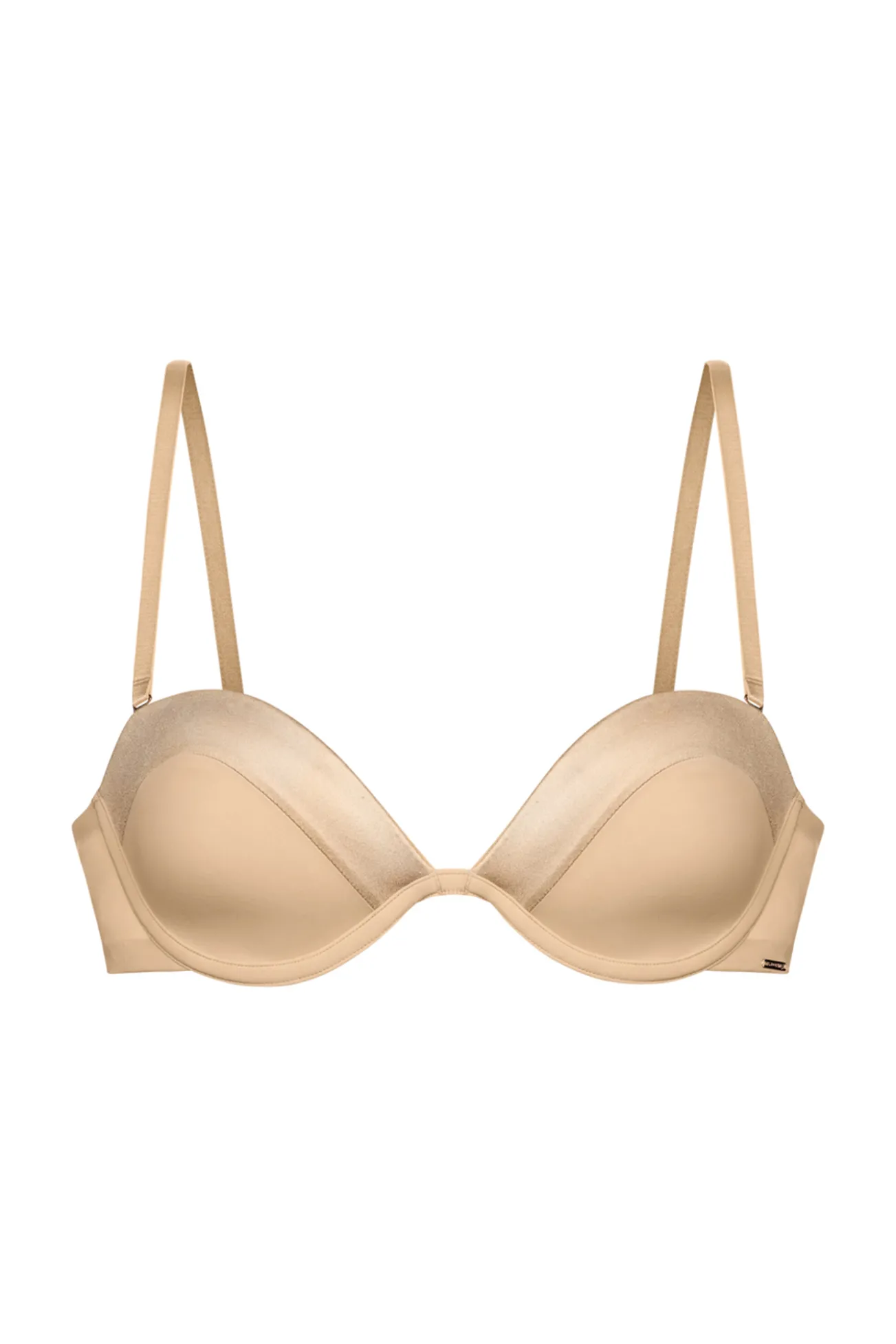 Sujetador bandeau con aro