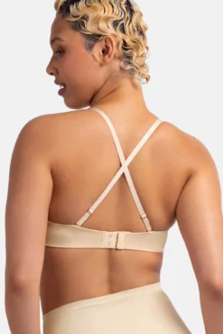 Sujetador bandeau con aro