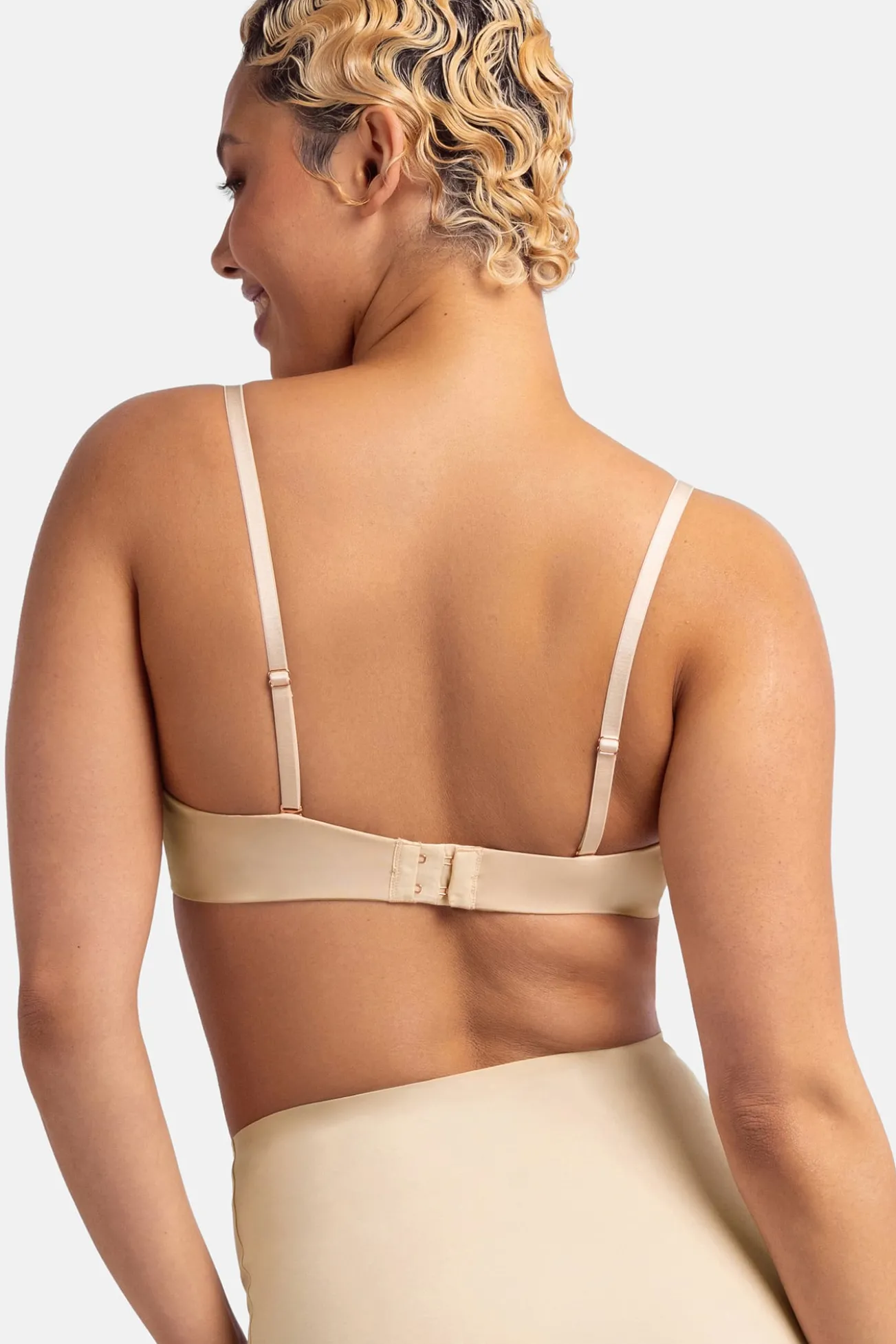 Sujetador bandeau con aro
