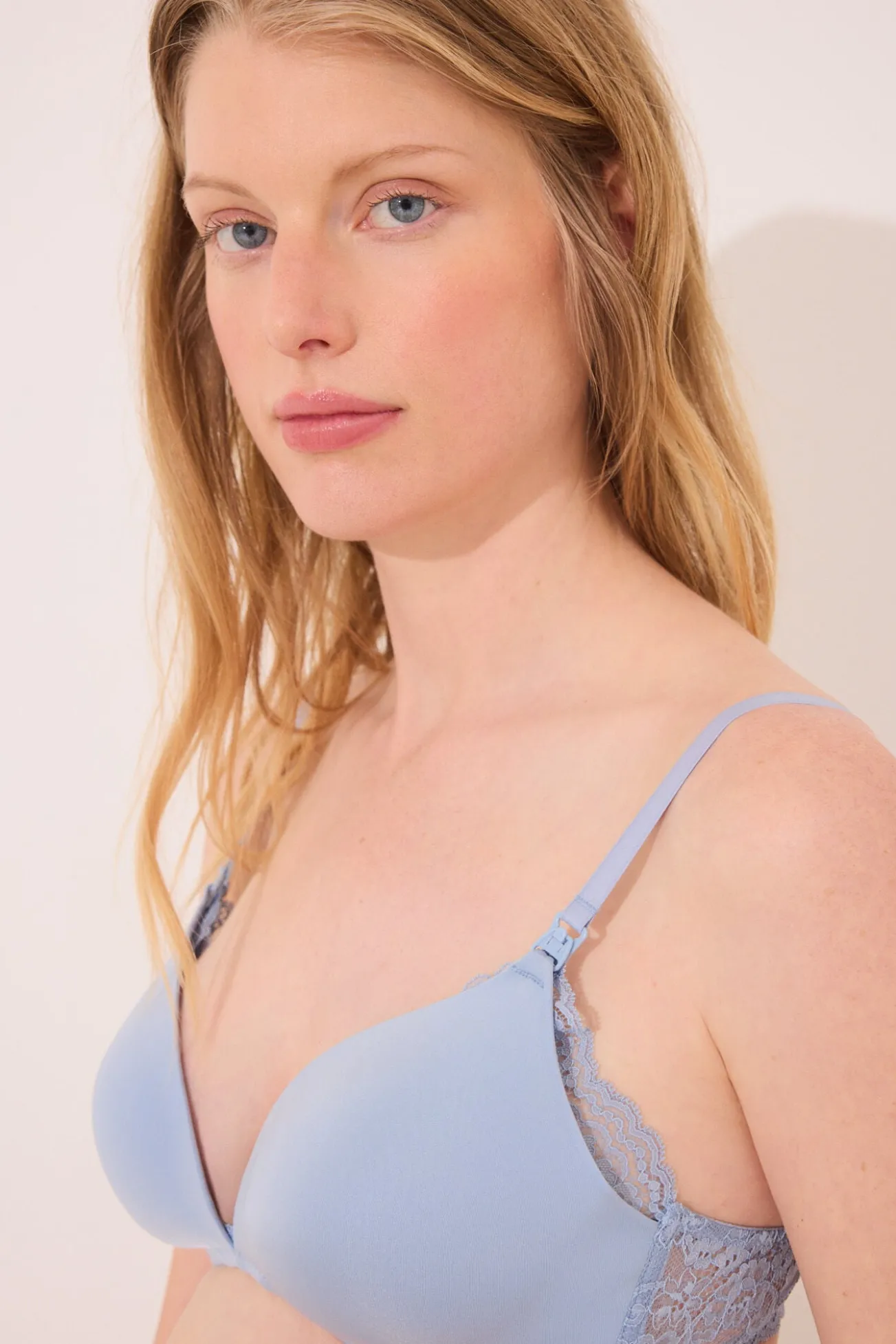 Sujetador CHARMING 'maternity' microfibra azul