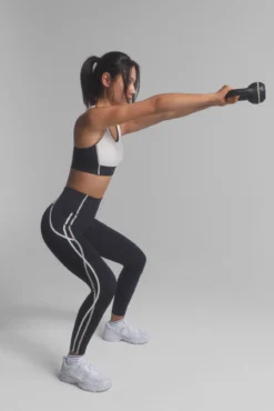 Sujetador deportivo 4D negro