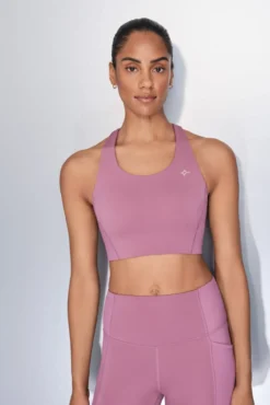Sujetador deportivo 4D Stretch rosa