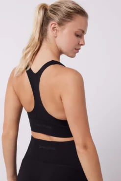Sujetador deportivo negro Soft Move