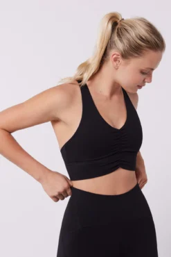 Sujetador deportivo negro Soft Move