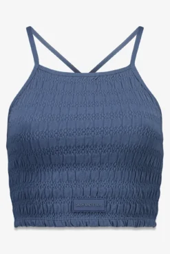 Sujetador deportivo SEAMLESS COMFORT smock azul