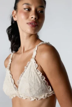 Sujetador Halter Dahlia Cream