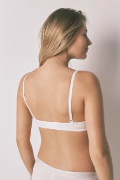 Sujetador "maternity" triangular relleno blanco CHARMING