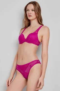 Sujetador push up morado