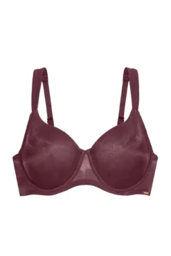 Sujetador sin relleno de cobertura total Origins Shimmer Mesh