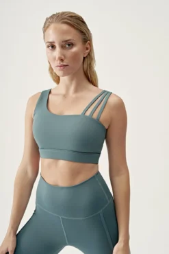 Sujetador top Guinza Grey Green