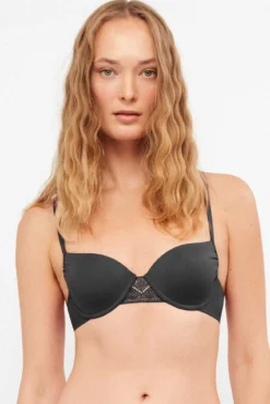 Top bikini balconette liso