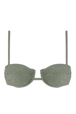 Top bikini brillante