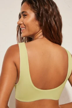 Top bikini halter reversible