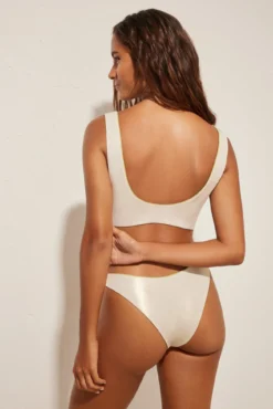 Top bikini halter reversible