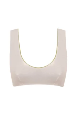 Top bikini halter reversible