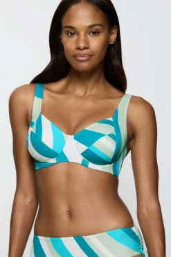 Top de bikini con aro