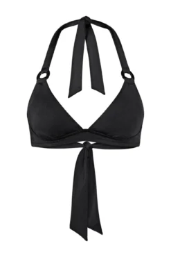 Top de bikini con aro brillo
