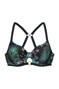 Top de bikini flores