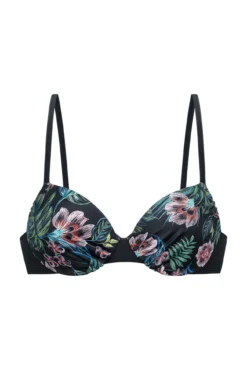Top de bikini flores