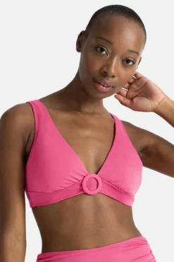 Top de bikini halter maternidad