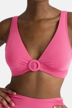 Top de bikini halter maternidad