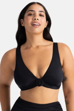 Top de bikini halter maternidad