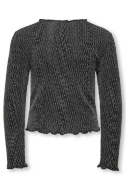 Top de efecto brillante