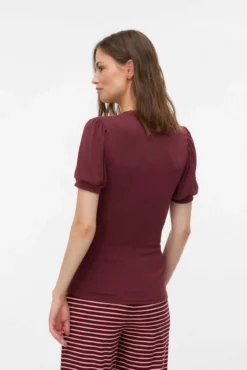 Top de manga corta maternity y lactancia