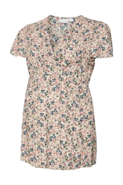 Top de manga corta maternity y lactancia