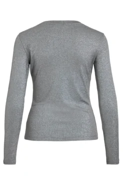 Top de manga larga con glitter
