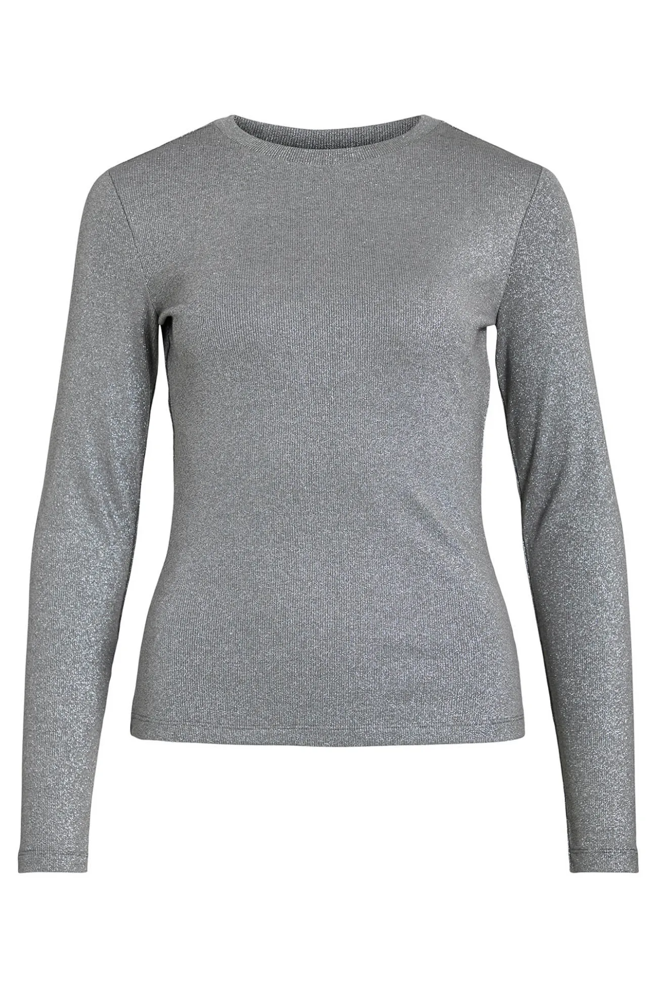 Top de manga larga con glitter