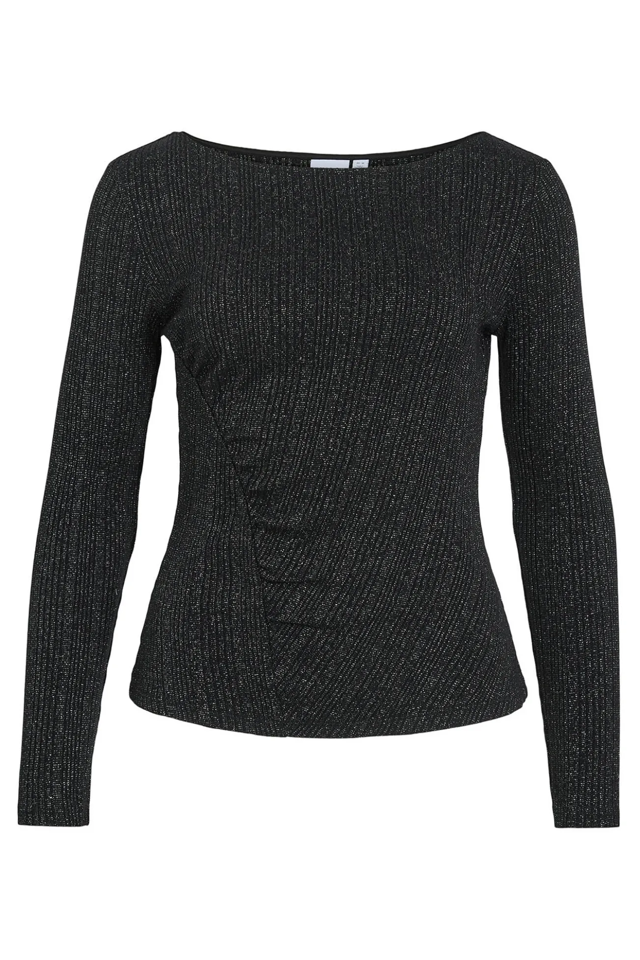 Top de manga larga con glitter