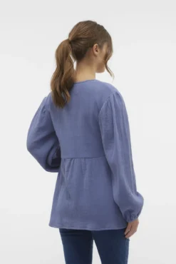 Top de manga larga maternity