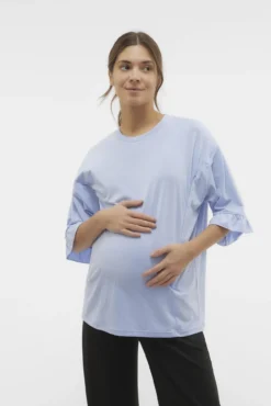 Top de manga 2/4maternity y lactancia